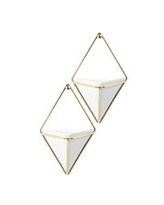 Umbra - Trigg Wall Display - Concrete Copper - Small